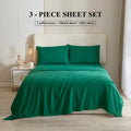 Army Green Queen Sheet Set - Hotel Luxury Bed Sheets 4 Pieces Cooling Sheets for Queen Size Bed - Easy Care Bedding Sheets & Pillowcases - 16'' Deep Pocket - Wrinkle, Fade, Stain Resistant