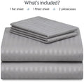 LuxClub 6 PC Queen Sheet Set, Breathable Luxury Bed Sheets, Deep Pockets 18" Eco Friendly Wrinkle Free Cooling Sheets Machine Washable Hotel Bedding Silky Soft - Navy Queen